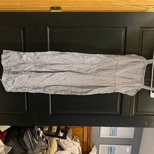 Old Navy Blue and White Striped Junper